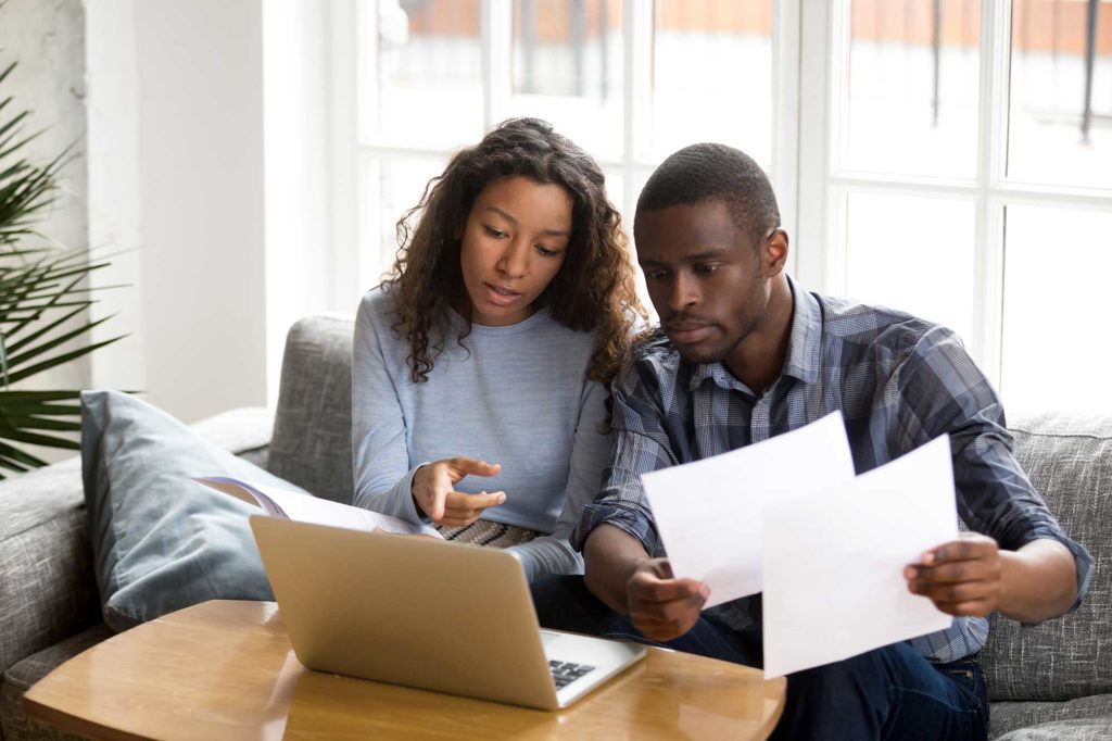 Couple financially preparing for potential disaster