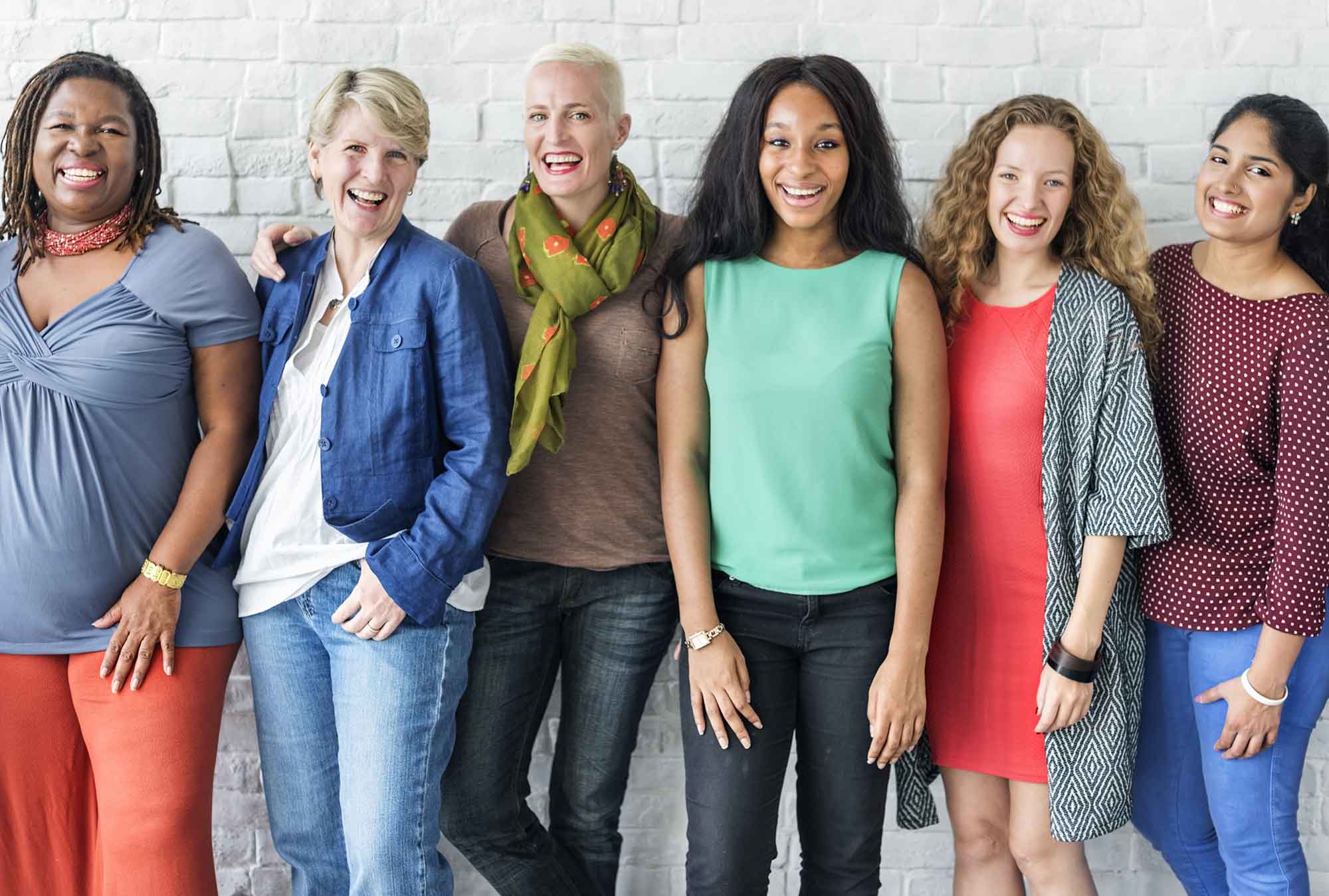 Group of women standing together