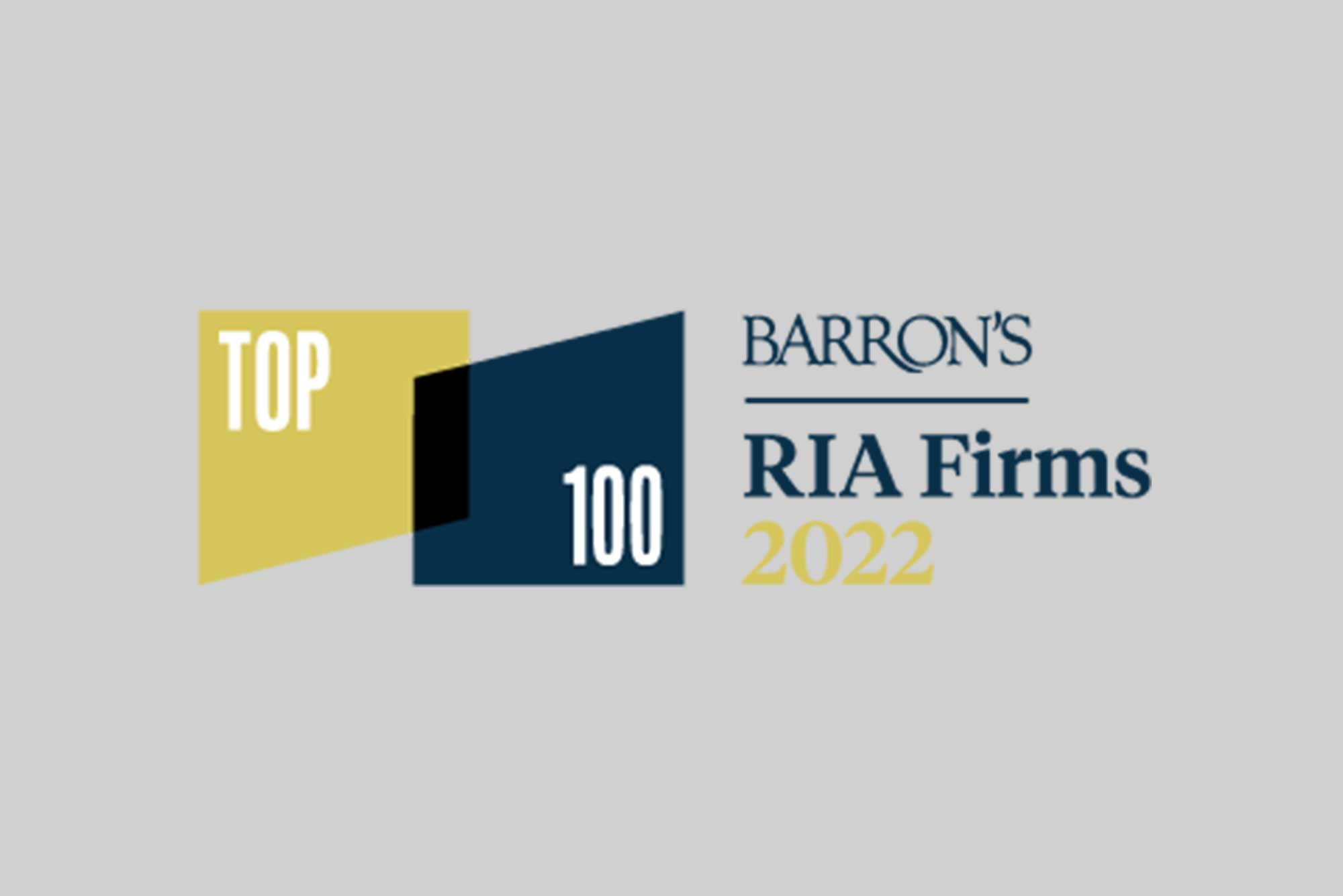 Barron's Top 100 RIA Firms Logo