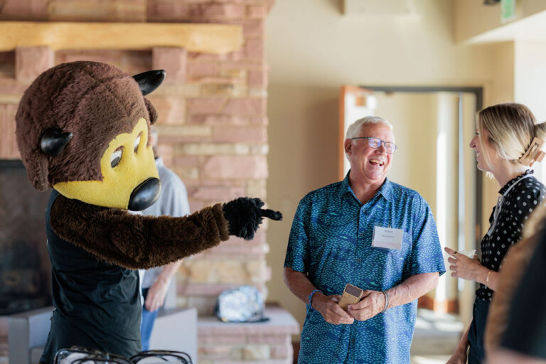 CU Boulder Rooftop Event at Folsom Field