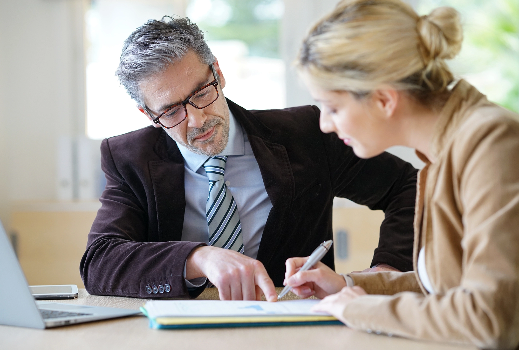An advisor working with a client on a backdoor roth IRA